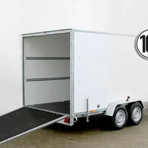 Blyss Kofferanhänger 200x400cm Höhe:190cm 2,7t|100km/h|Rampe|SW