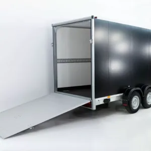Vezeko Kofferanhänger 184x405cm Höhe:205cm 2,7t|Rampe|schwarz