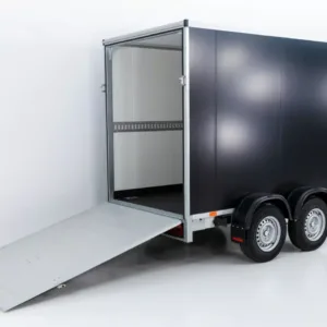 Vezeko Kofferanhänger 184x305cm Höhe:205cm 2,7t|Rampe|schwarz