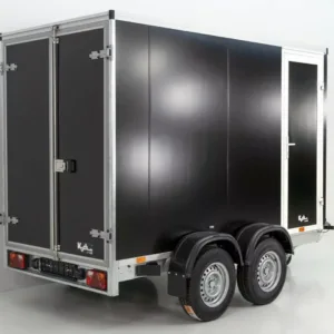Vezeko Kofferanhänger 152x305cm Höhe:193cm 2,7t|Tür|schwarz
