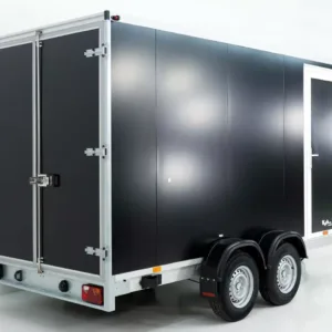 Vezeko Kofferanhänger 204x405cm Höhe:205cm 2,7t | Tür | schwarz
