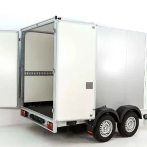 Vezeko Kofferanhänger 204x405cm Höhe:205cm 2,7t | Tür | silber
