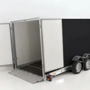 Vezeko Koffer-Absenkanhänger 167x400cm Höhe:190cm 3,5t|schwarz