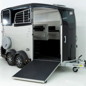 Ifor Williams Pferdeanhänger HBX 506|Frontausstieg|neues Modell|schwarz