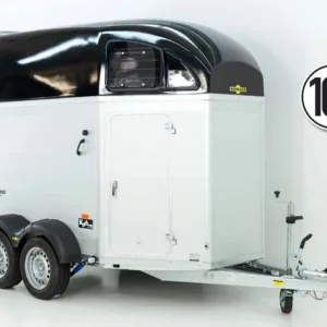 Humbaur Pferdeanhänger XANTHOS 2400|schwarz|Sattelkammer