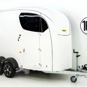 Humbaur Pferdeanhänger Maximus 2700 S|weiß|Sattelkammer|Schraubfederfahrwerk